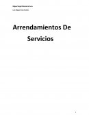 Regulación legal del arrendamiento de servicios en el código civil