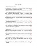 Psicologia. GUÍA EXAMEN V/F