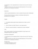 Analiza los siguientes planteamientos y emite tus comentarios de manera crítica y fundamentada.