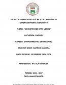 THEMA: “50 SENTENCES WITH VERBS”