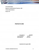 PROYECTO CRM UNIVERSIDAD DEL VALLE