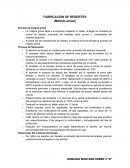 FABRICACIÓN DE RESORTES (Método actual)