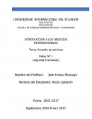 INTRODUCCION A LOS NEGOCIOS INTERNACIONALES. Acuerdos Comerciales.