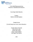 El rol del supervisor educativo.