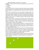 RELACION ENTRE LA TÉCNICA Y LA TÁCTICA