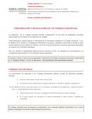 PREPARACIÓN Y RESOLUCIÓN DE UN TRABAJO INDIVIDUAL. FORMATO DE ENTREGA