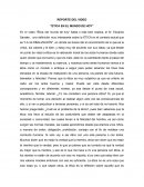 Ética en el mundo de hoy. Reporte del video