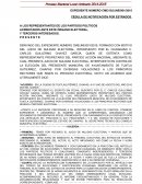 Notificación de estrados en materia electoral