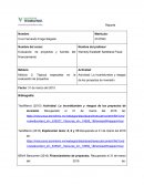 Evaluación de proyectos.