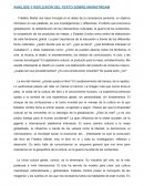 ANÁLISIS Y REFLEXIÓN DEL TEXTO SOBRE MAINSTREAM