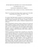 LA CIVILIZACIÓN CARAL: PAISAJE CULTURAL Y SISTEMA SOCIAL