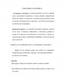 PORQUE ES TAN IMPORTANTE LA INGENIERIA ECONOMICA.