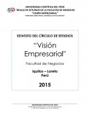 Estatuto del Círculo de Estudio “Visión Empresarial”