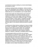 Constituyen planteamientos orientadores, criterios de deber ser. Es una interpretación de la realidad, en concreto de cómo debe ser comprendida la persona humana, cómo debe ser tratada ésta por sus conciudadanos y por el poder público.