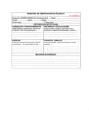 Ejemplo de chek list y resgistro de observacion.