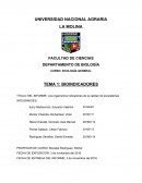 Los organismos indicadores de la calidad de ecosistemas