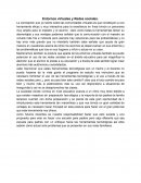 Entornos virtuales y redes sociales.