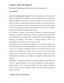 ¿Cómo se valora una empresa?