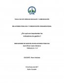 Importancia de los Indicadores de Gestión en las Relaciones Públicas