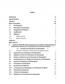 Aspectos Generales Sobre Evaluación de la Gestión del Desempeño de los Recursos Humanos en la Autoridad de los Servicios Públicos