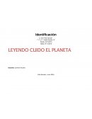 LEYENDO CUIDO EL PLANETA