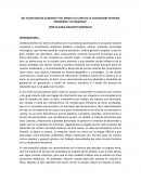 DEL FALSO DIOS DE LO BUENO Y DEL AMOR A LA CUNA DE LA CIVILIZACION EN RUINA FINANCIERA “LA PARADOJA”