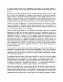 Control social consiste en la elaboración de políticas de promoción familiar