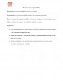 Ejemplo ensayo argumentativo.