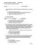 PRUEBA DE COMERCIO EXTERIOR FIN DE UNIDAD