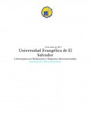 Características de la Política Exterior de presidentes de El Salvador.