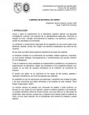 Limpieza de material de vidrio