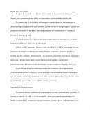 Bases Epistemológicas de la Ciencia Enfermera.