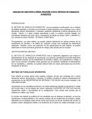ANALISIS DE CIRCUITOS A SEÑAL PEQUEÑA CON EL METODO DE PARALELOS APARENTES