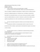 Administración para la productividad y la calidad