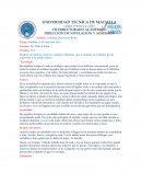 Realizar un informe sobre los cambios culturales que se andado en el tiempo previa entrevista a un adulto mayor.