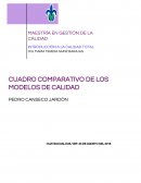 MODELOS DE CALIDAD INTERNACIONALES