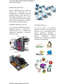 Introducción a la Informática.BASES DE FUNCIONAMIENTO DE UN COMPUTADOR. Página 1