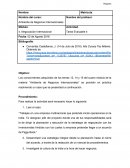 Negociación Internacional. Tarea Evaluable 4