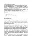 Conflictos de trabajar en equipos