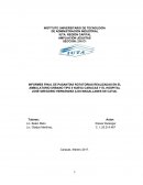 Informe de comunitaria