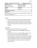 Introduccion a la carrera. Evidencia 1