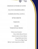INFORME “TRANSPORTE MULTIMODAL”