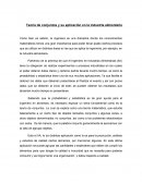 Ensayo teoria de conjuntos en la industria de alimentos