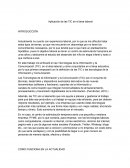 La incorporación de las TIC en la sociedad y en especial en el ámbit