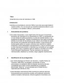 Análisis del caso - Desarrollo de la crisis de Colombia en 1999