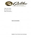 Toma de decisiones. Importancia Y Limitaciones De La Toma De Decisiones Racional