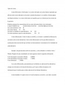 CARACTERÍSTICAS	COSTOS RELEVANTES	COSTOS IRRELEVANTES