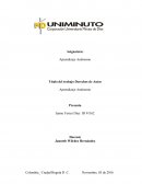 APRENDIZAJE AUTÓNOMO.LA MOTIVACIÓN.