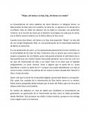 Mujer, ahí tienes a tu hijo, hijo, ahí tienes a tu madre