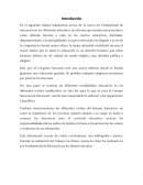 Ensayo sobre la ley de educacion en honduras